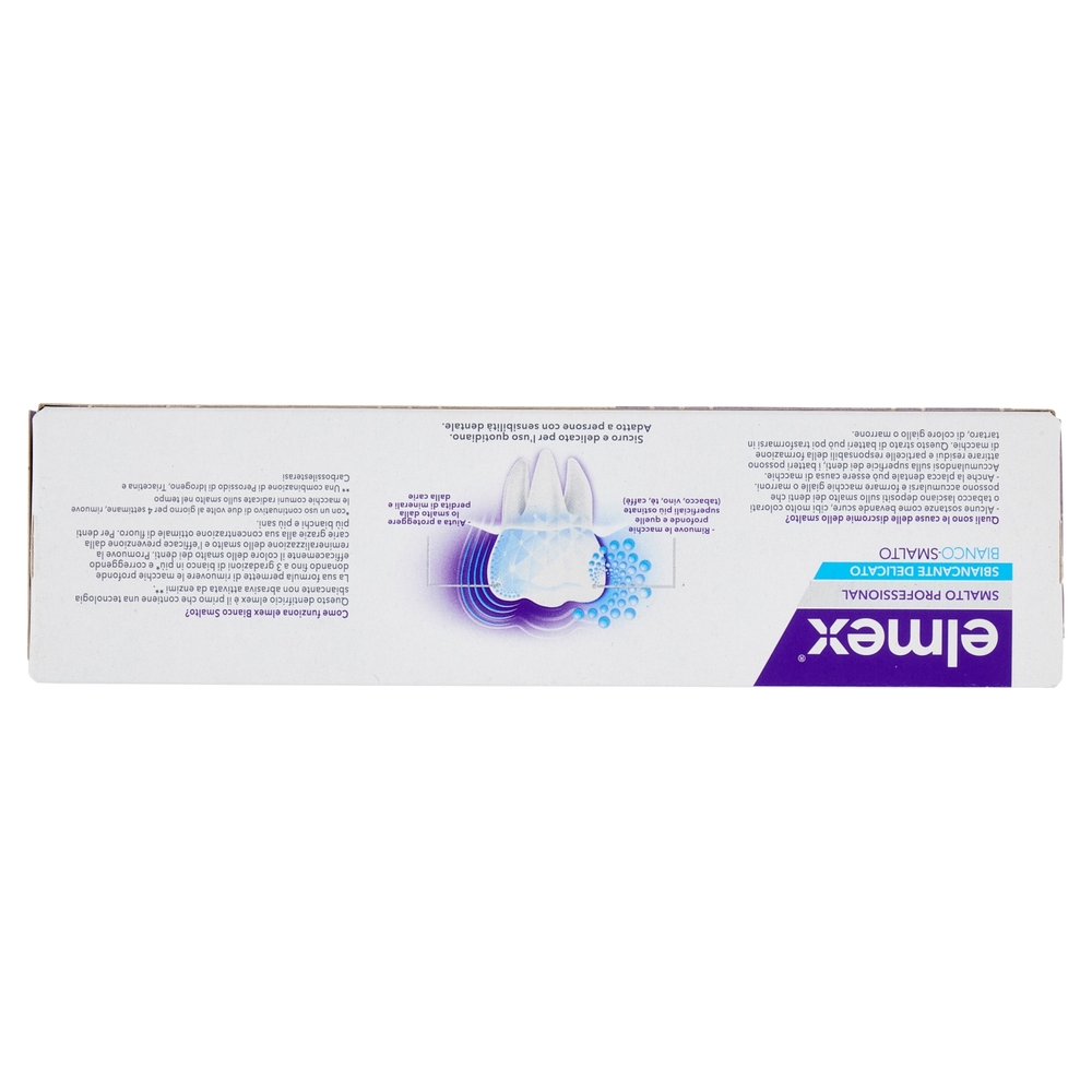 elmex dentifricio Smalto Professional Bianco-smalto sbiancante delicato 75 ml